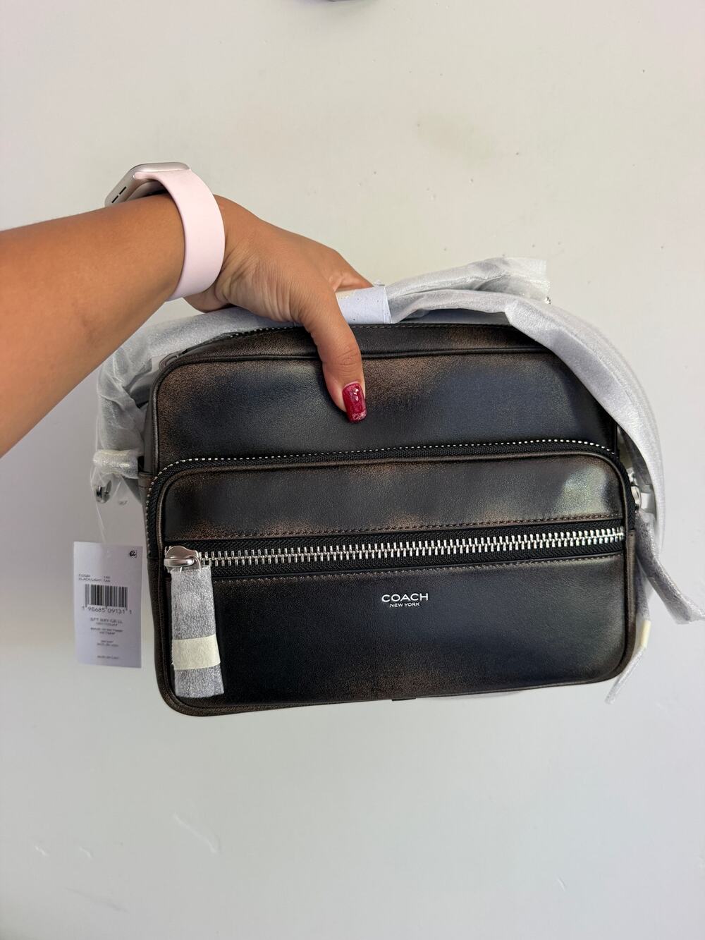 Coach Dakota Crossbody Bag In Loved Leather